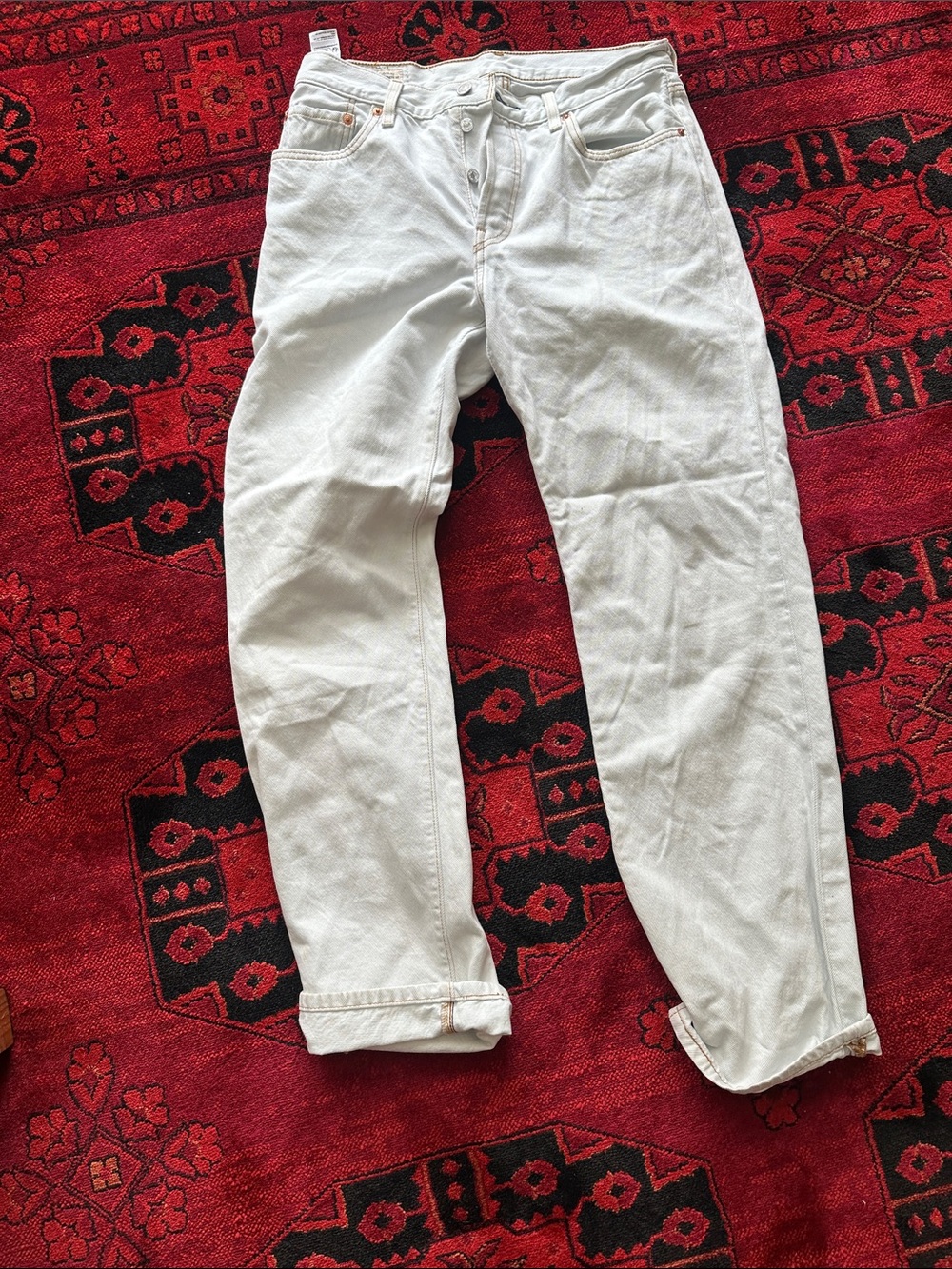 501 90s Levi’s ultra light blue wash/whiteish
